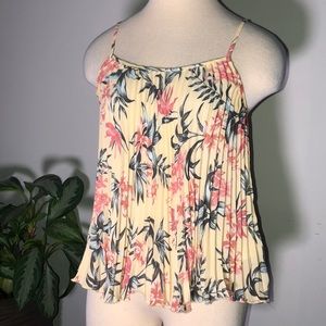 H & M Divided Floral Top
